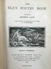 1918年 安德鲁·朗格《蓝色诗集》 配大量插图 漆布精装32开 商品缩略图3
