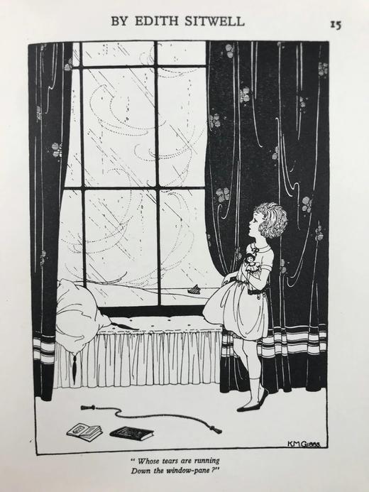 约20世纪早期 欢乐街诗集 多位艺术家绘制精美插图 精装32开 商品图7