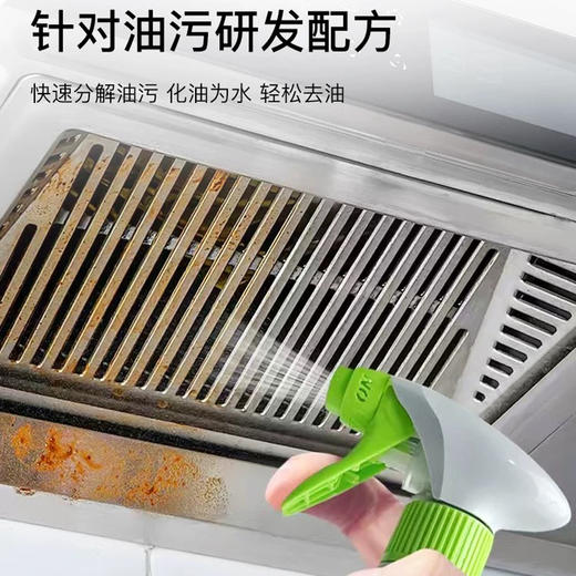 【德国清洁大礼包】dm厨房重油污喷剂750ml+墙体胶圈除霉喷雾剂750ml 商品图1