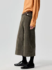 Simple Project/K25159/麂皮感连腰宽松直筒八分裤 商品缩略图1