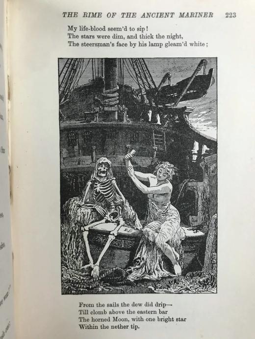 1918年 安德鲁·朗格《蓝色诗集》 配大量插图 漆布精装32开 商品图8