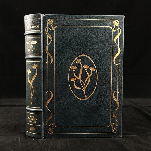 限量版！含藏书票 D.H. 劳伦斯《恋爱中的女人》 配插图 富兰克林图书馆豪华皮装本 商品图0
