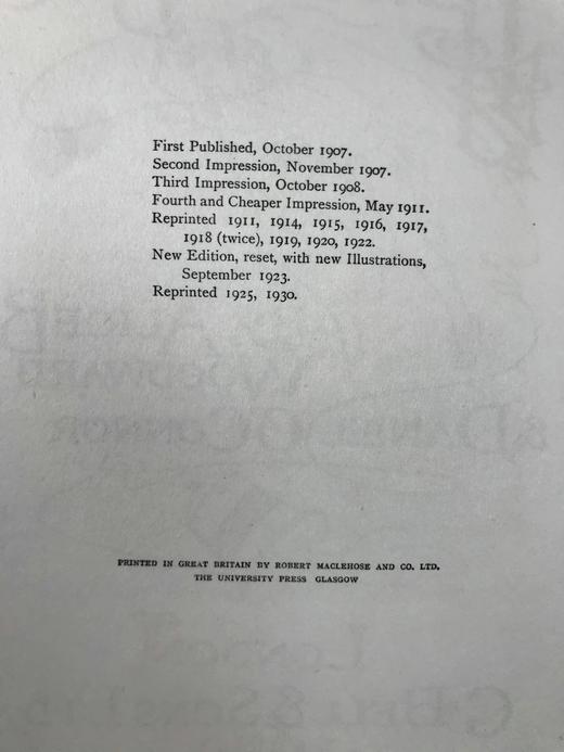 1930年 彼得·潘图画书  女画家Alice B. Woodward10余幅彩色手工贴图 漆布精装18开 商品图4