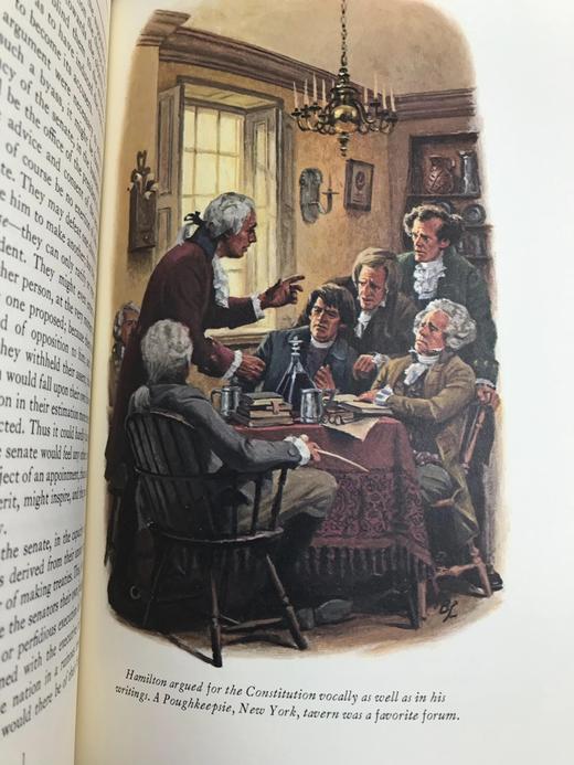限量版！含藏书票 亚历山大・汉密尔顿《联邦党人文集》 配插图 富兰克林图书馆豪华皮装本 商品图6