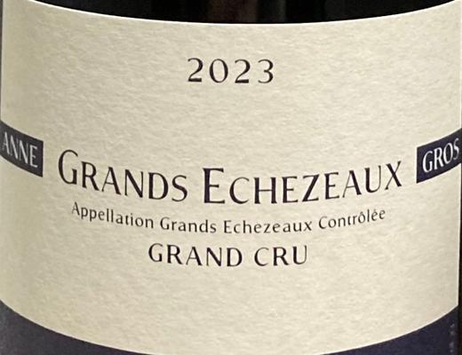 Domaine Anne Gros Grands-Echezeaux Grand Cru Rouge安娜格罗酒庄大依瑟索特级园干红葡萄酒2023 商品图0