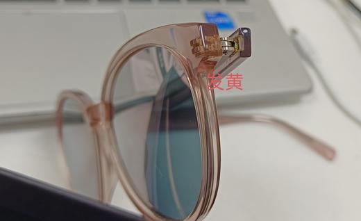 210846191012001	眼镜生活LOHO  LOHO 太阳镜男墨镜男驾驶眼镜时尚飞行员蛤蟆镜潮人偏光太阳镜（透明粉） 商品图5