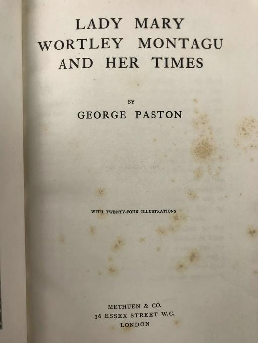 工坊特装本！1907年 蒙塔古夫人与她的时代 24幅插图 真皮精装32开 商品图4