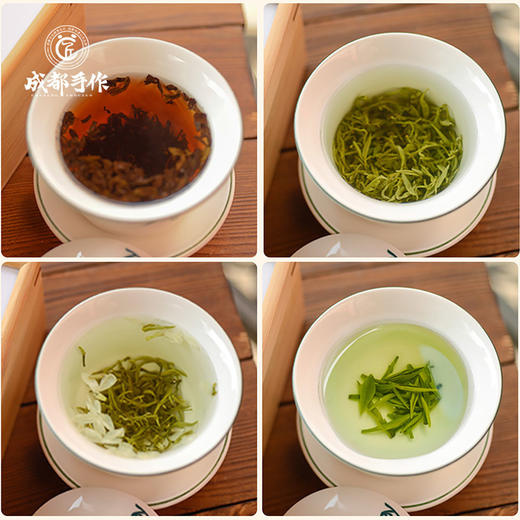 【年货礼盒G款：非遗茗茶】老伙记2026马年非遗茗茶礼盒 邛崃黑茶/蒲江绿茶/青城花茶/蒙顶甘露 四川春茶 精美礼盒包装 春节送礼礼品 员工公司福利 送礼倍有面 支持定制 商品图6