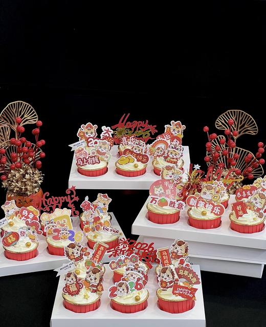 新年纸杯（6个装） 商品图0