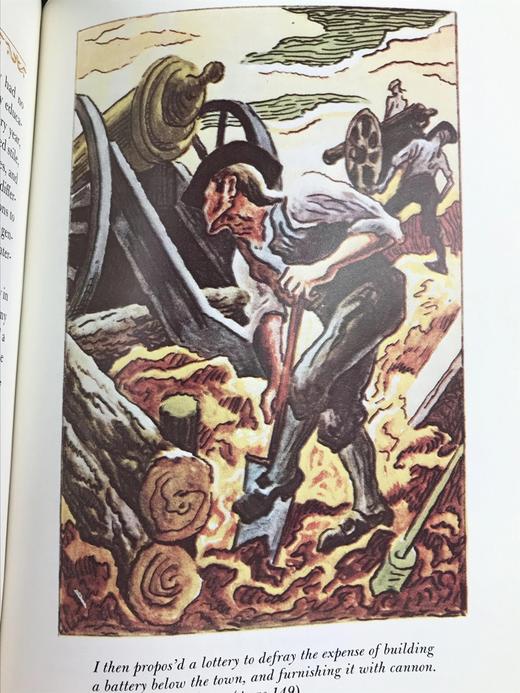 限量版！本杰明・富兰克林《本杰明・富兰克林自传》  配插图 富兰克林图书馆豪华皮装本 商品图8