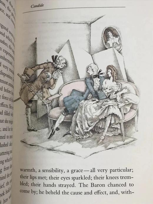 限量版！含藏书票 伏尔泰《老实人》 配插图 富兰克林图书馆豪华皮装本 商品图8