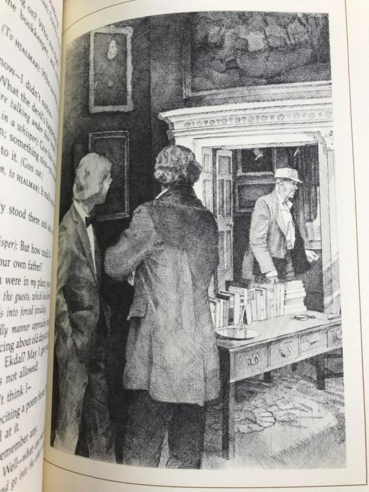 限量版！亨利克・易卜生《易卜生六部剧作集》 配插图 富兰克林图书馆豪华皮装本 商品图9