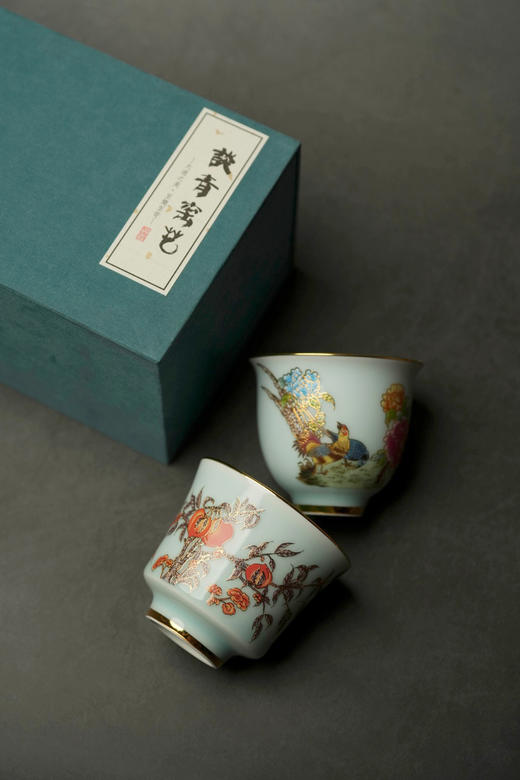 金彩对杯 商品图1