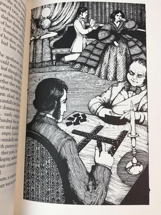 限量版！居斯塔夫・福楼拜《包法利夫人》 配插图 富兰克林图书馆豪华皮装本 商品图4