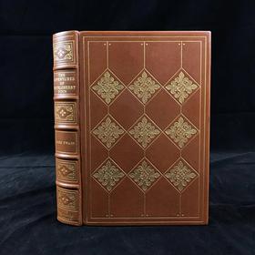 限量版！马克・吐温《哈克贝利・费恩历险记》 配插图 富兰克林图书馆豪华皮装本