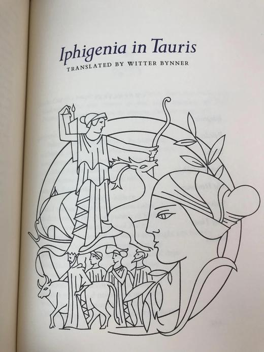 限量版！欧里庇得斯《欧里庇得斯：九部剧作》 配插图 富兰克林图书馆豪华皮装本 商品图10