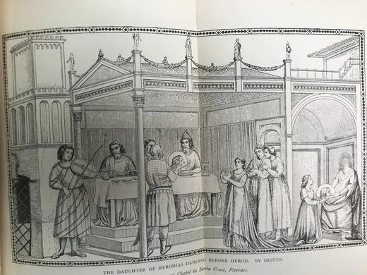 1881年 奎尔特《乔托传》 14幅插图 全真皮精装32开 商品图6