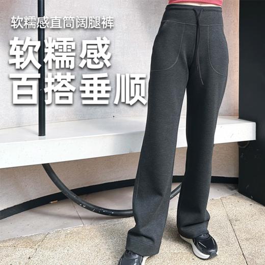壁虎瑜伽【2512CK487】 软糯感直筒阔腿裤（5天发货） 商品图0