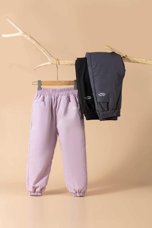 【YW】无忧购儿童冲锋裤气绒裤冬季男女童宽松运动中大童裤休闲裤子（截单后3-5天发货） 商品图2