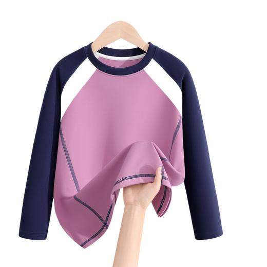 【秒杀】儿童明线撞色打底长袖M1040 商品图4