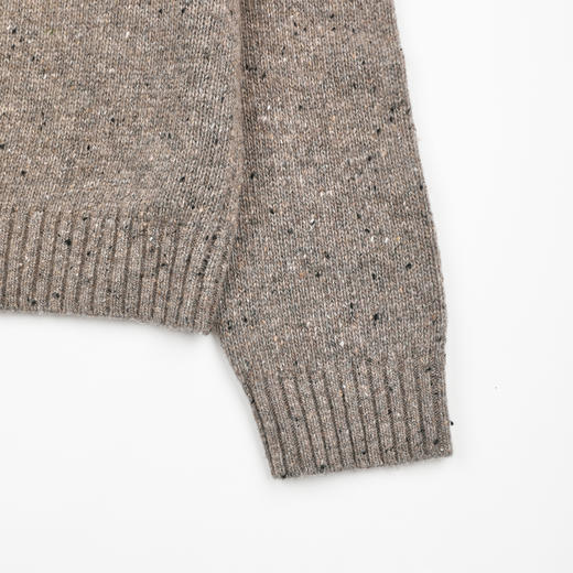 ROMI STUDIO“羊毛花纱”彩点高领套头简约老钱毛衣 RWDSST1830 商品图4