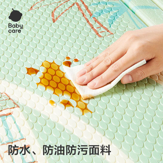【babycare好物集】婴儿爬行垫宝宝爬爬垫家用防滑可XPE折叠防水耐脏无味地垫抗菌 商品图5