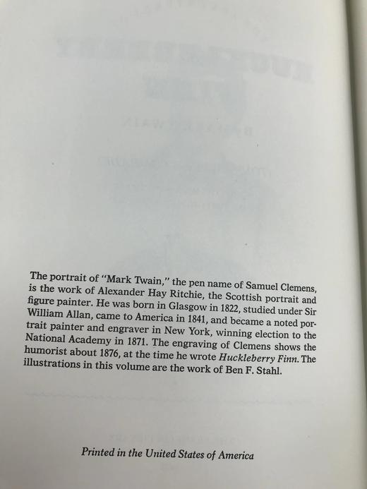 限量版！马克・吐温《哈克贝利・费恩历险记》 配插图 富兰克林图书馆豪华皮装本 商品图3