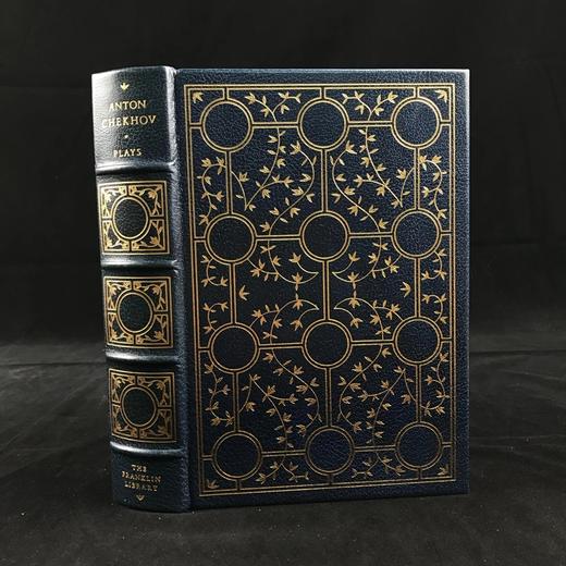 限量版！安东・契诃夫《契诃夫八部戏剧集》 配插图 富兰克林图书馆豪华皮装本 商品图0