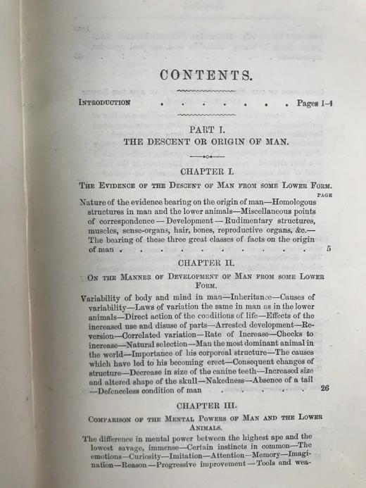 1899年 达尔文《人类的由来及性选择》 数十幅版画插图 漆布精装32开 商品图3