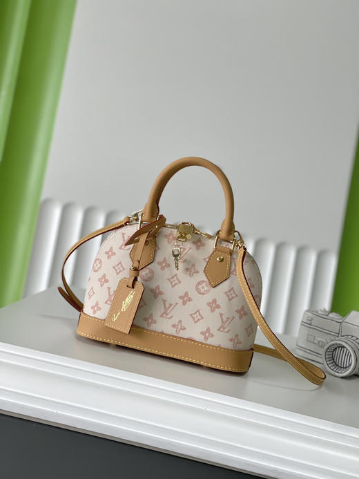 秋冬特惠💰820 原单LV M27525 尺寸：23.5×17.5×11.5cm ALMA BB 彩色贝壳包 变码芯片 商品图0