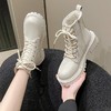 马丁靴女秋冬季新款英伦风加绒加厚时尚厚底机车靴雪地靴短靴 商品缩略图0