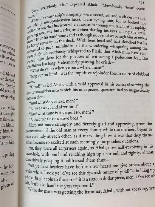 赫尔曼・梅尔维尔《白鲸记》配多幅精美彩色插图 豪华皮装 商品图14