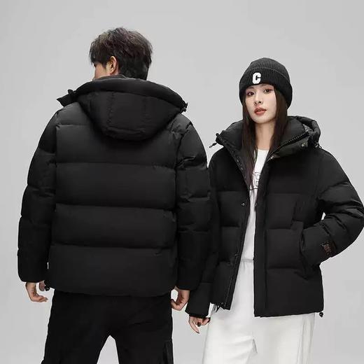 热卖！冬季必备90鹅绒长款/短款羽绒服 情侣款黑钻鹅绒轻盈保暖羽绒服 商品图5