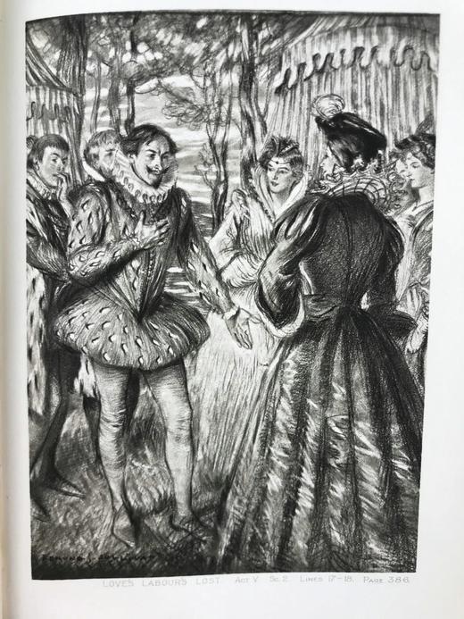 工坊特装本！1911年 莎士比亚喜剧集 配插图 真皮精装32开 商品图10