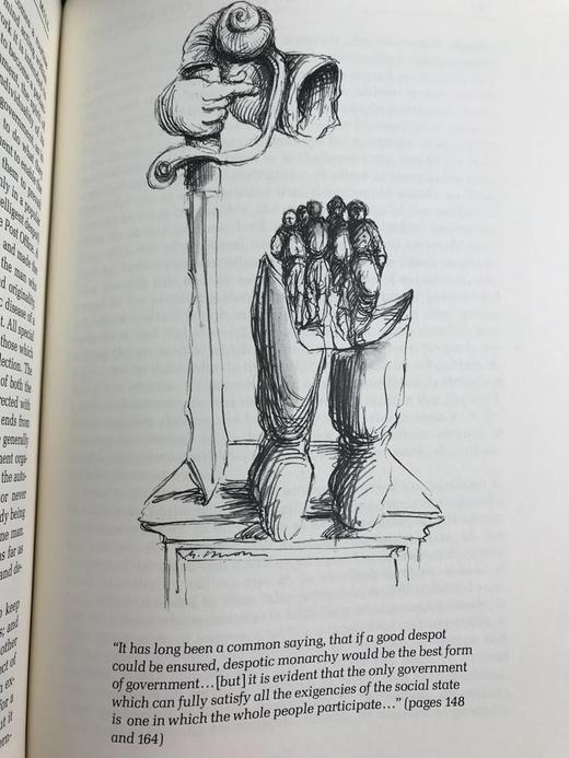 限量版！约翰・斯图尔特・密尔《政治著作集》 配插图 富兰克林图书馆豪华皮装本 商品图9