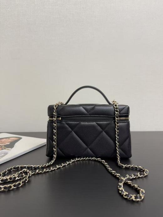 香奈儿 25k火爆系列𝖫𝖯饭盒链条包 大菱格 牛皮（LZ） 商品图2