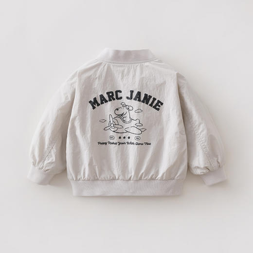 马克珍妮小狗飞行员男童亲肤棒球服2026年春装新款560305 商品图2