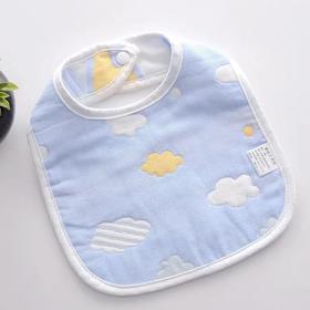 丽岩 六层纱布围嘴 U型款