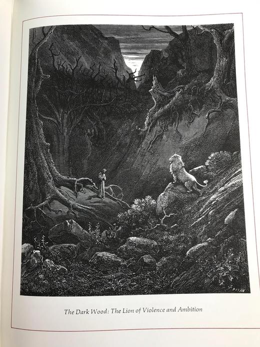 限量版！但丁・阿利吉耶里《神曲》 配插图 富兰克林图书馆豪华皮装本 商品图7