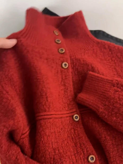 跨年红色毛衣 商品图4
