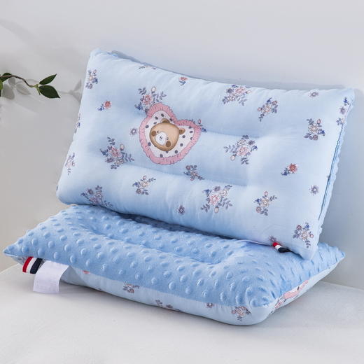 儿童豆豆枕头包邮代发3D可水洗卡通颗粒枕芯宝宝午睡直播新款新品 商品图1