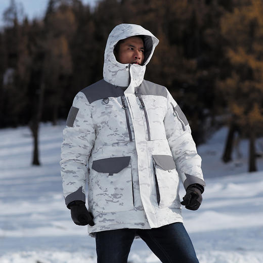 【龙牙上新】迷彩加强版龙牙小战熊战术PARKA羽绒服迷彩加强版 商品图2