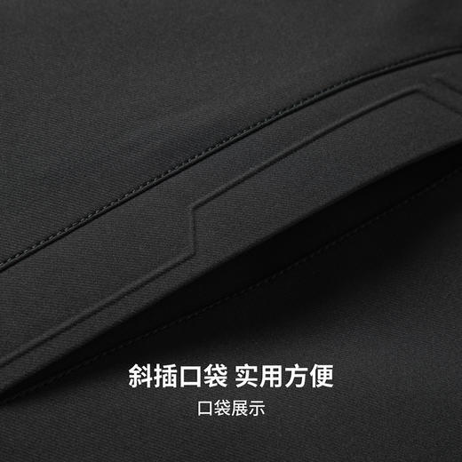 【鹅绒】圣得西2025年冬季男士羽绒服商务绅士通勤风蓬松保暖外套 商品图8