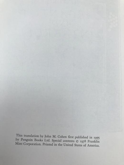 限量版！弗朗索瓦・拉伯雷《巨人传》 配插图 富兰克林图书馆豪华皮装本 商品图3