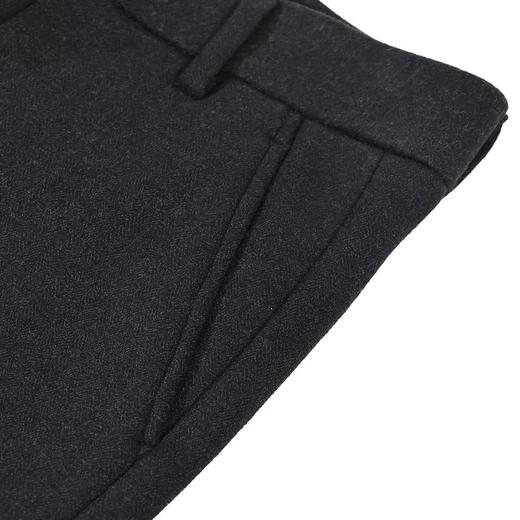 半身缘男裤 冬季职场抗皱锁温御寒休闲裤254201M10330155 商品图2