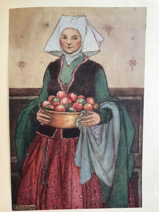 1914年 威廉·莫里斯早期诗集 弗洛伦斯·哈里森16幅彩色手工贴图 漆布精装16开 商品图13