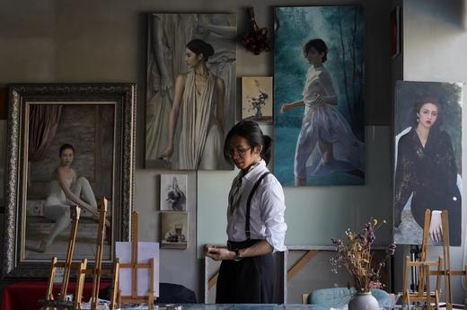 【年终狂欢】大师级肖像定制画40*50（半身，含简约框，1-3个月交付） 商品图2