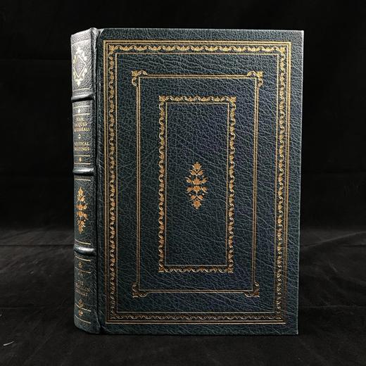 限量版！让 - 雅克・卢梭《让 - 雅克・卢梭政治著作集》 富兰克林图书馆豪华皮装本 商品图0