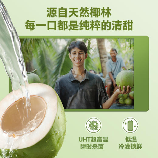 椰子知道 椰子水饮料 310ml*6/310ml*20 商品图2