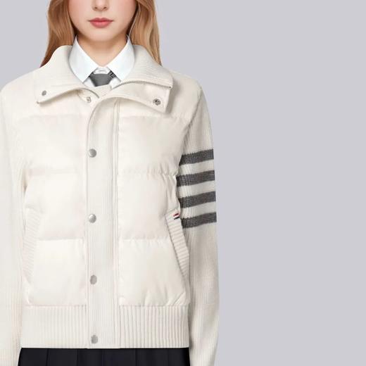 TB| 汤*布朗高密度防风保暖四条杠女士轻便羽绒服 商品图0